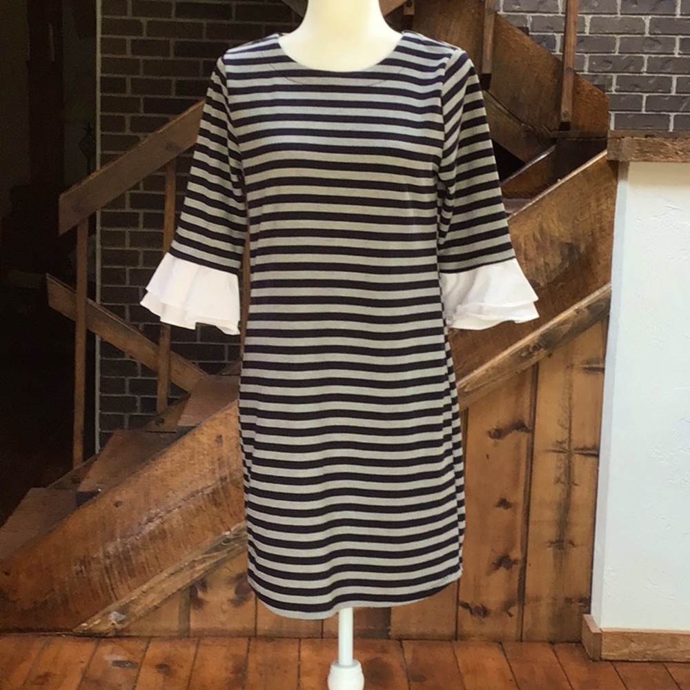 Bobeau striped dress.